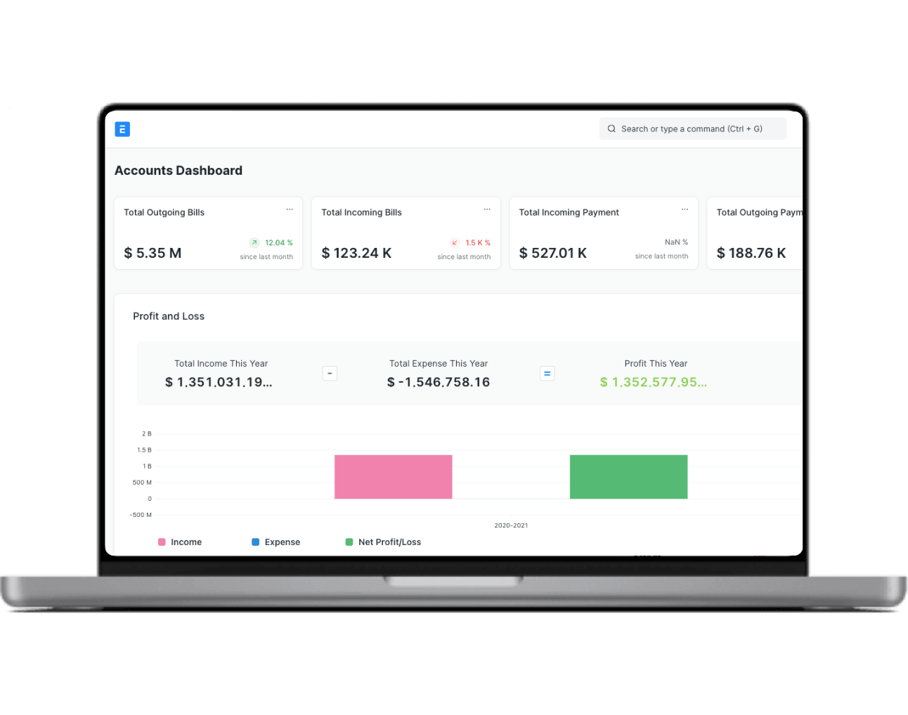 Account Dashboard