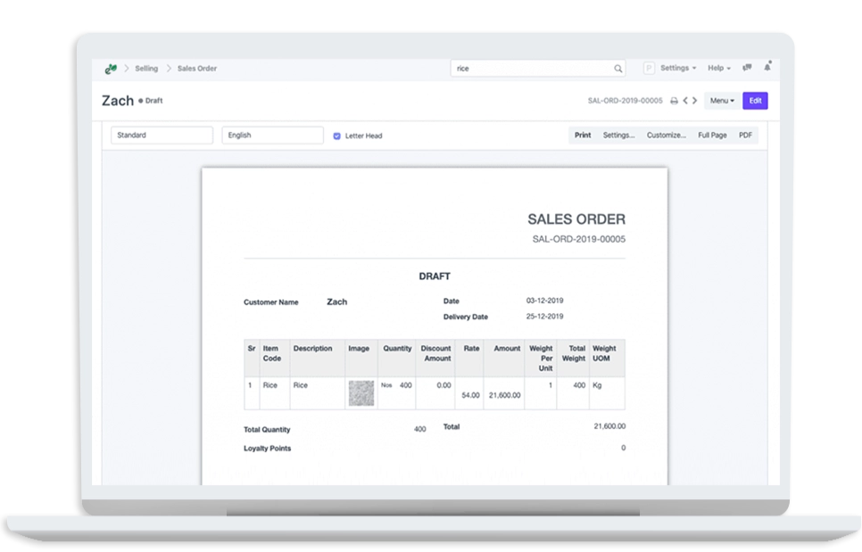 Simplify Sales, Billing, and Inventory with One System